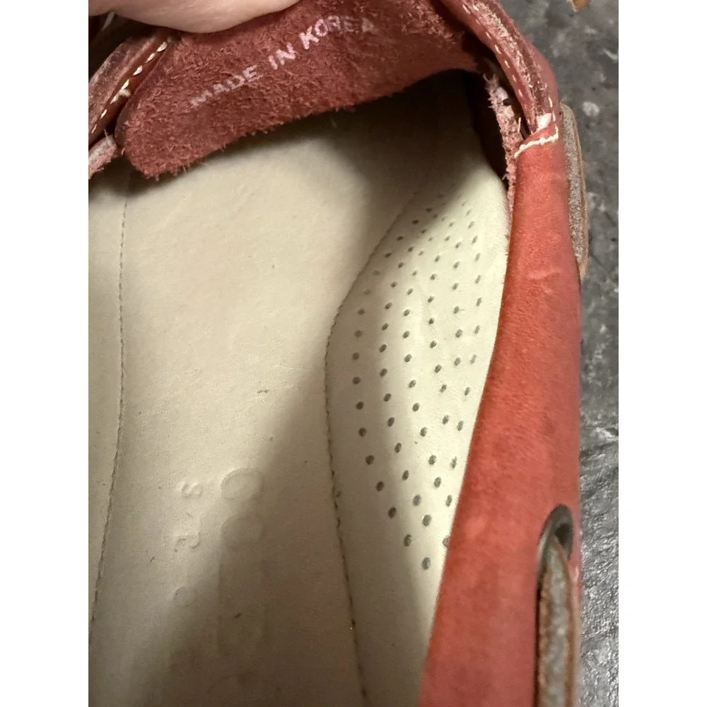 VTG Cole Haan Sporting Men's Leather Boat Shoes Loafers Slip Ons Rustic Sz 8